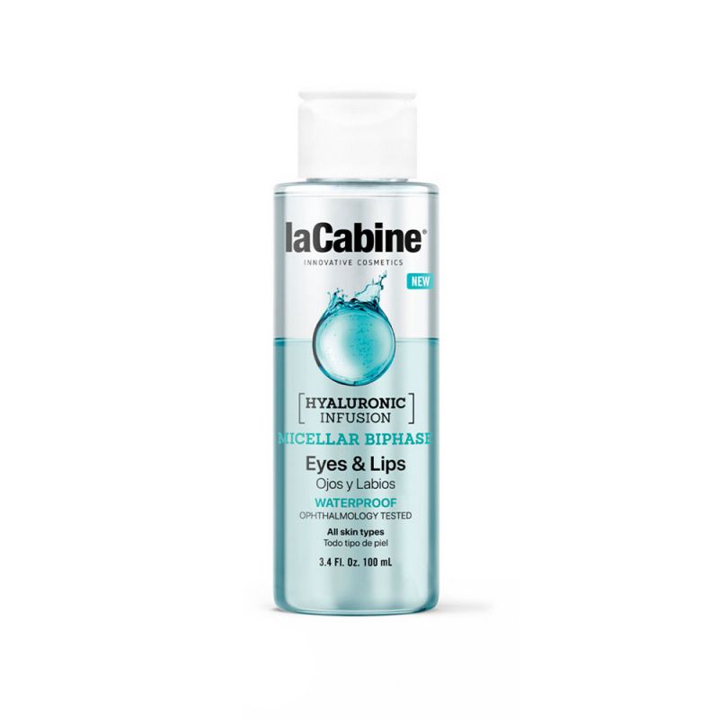 laCabine Hyaluronic Infusion Micellar Biphase Makeup remover eyes & lips 100ml